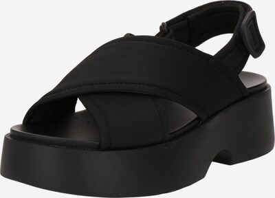Sandale 'Tasha' CAMPER pe negru, Vizualizare produs