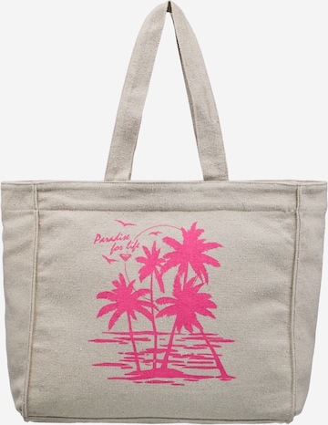ROXY Strandtasche 'Drink The Wave'Wave in Grau: Vorderseite