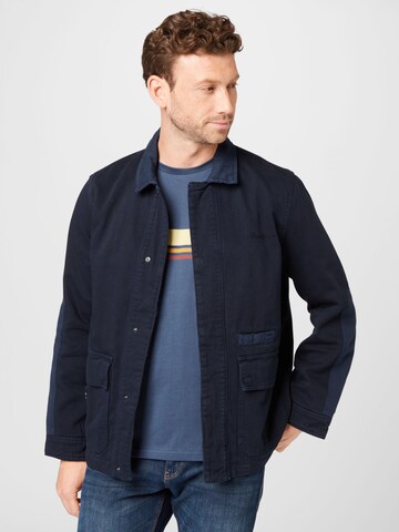 Veste mi-saison 'JACKSON' Pepe Jeans en bleu : devant