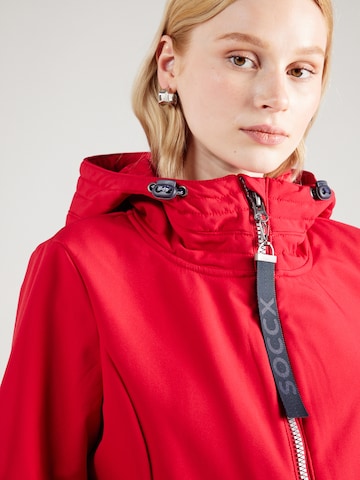 Soccx Between-Season Jacket in Red