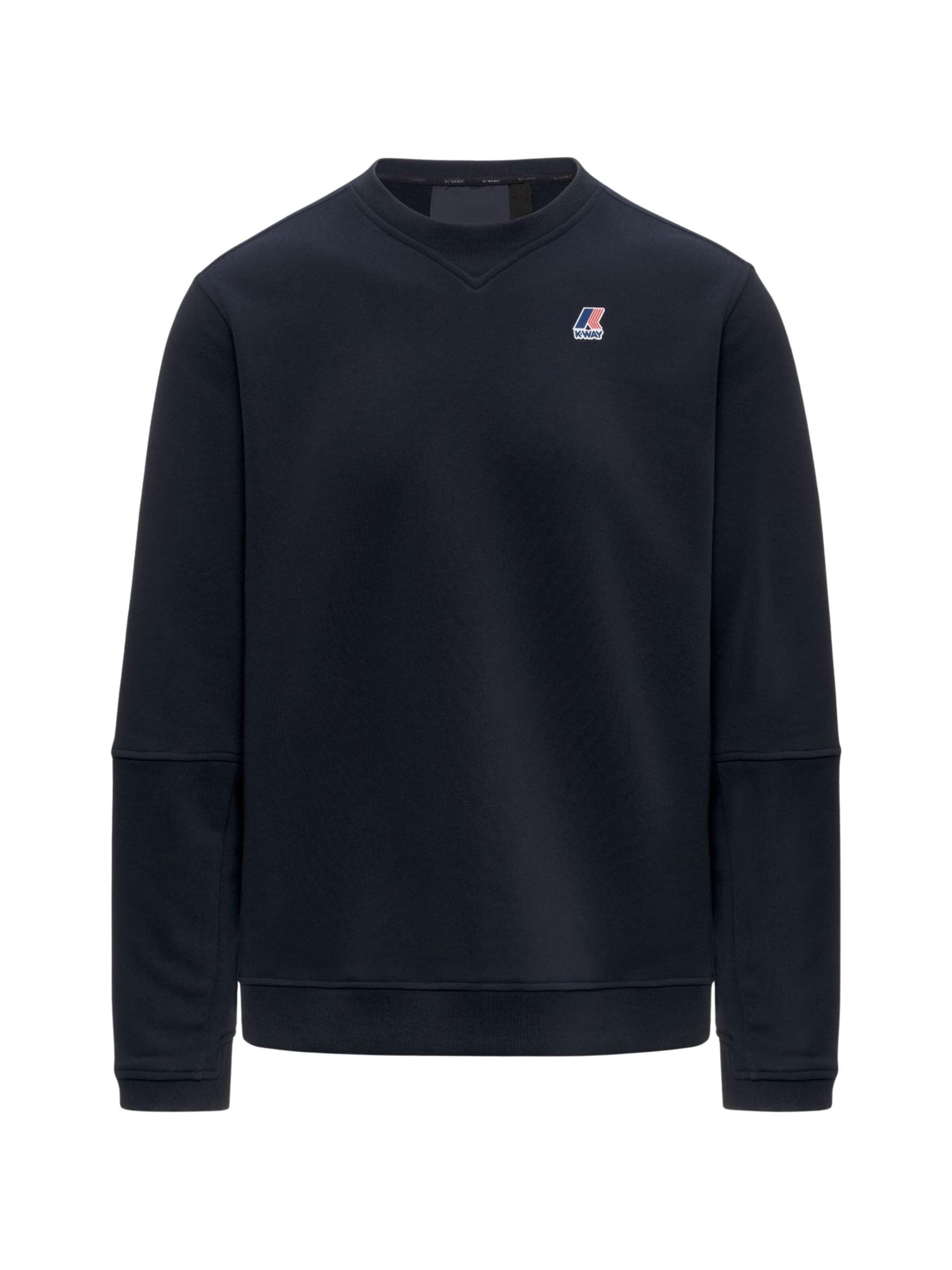 Felpa 'FELPA NAEL POLY COTTON' di K-Way in blu: frontale
