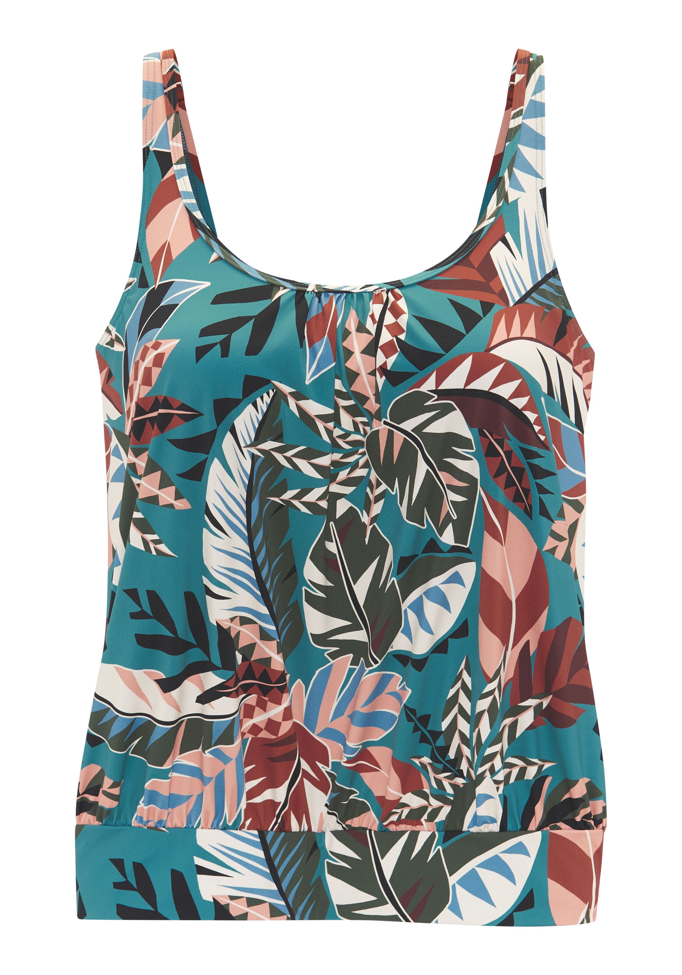 BUFFALO Tankini Top in Blue: front