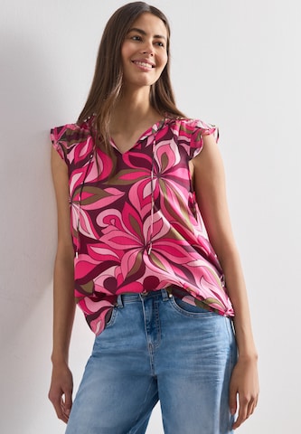 STREET ONE Bluse in Pink: Vorderseite