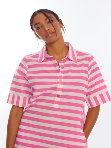Lola Casademunt - Vestido camisero en rosa