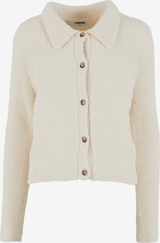 Cardigan Noisy may en beige : devant