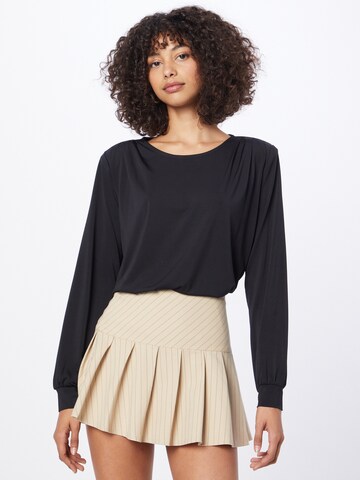 ICHI Blouse in Black: front