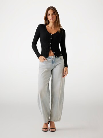 GUESS Knit Cardigan in Black