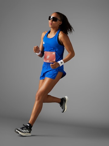 zils ADIDAS PERFORMANCE Piegulošs Sporta bikses 'Adizero'