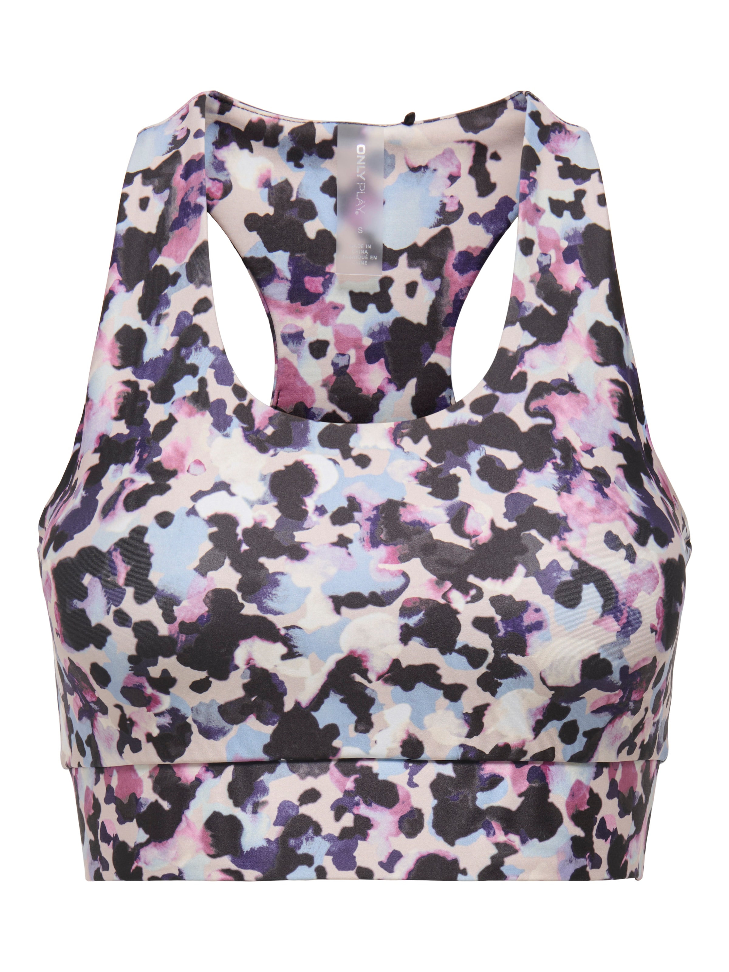 ONLY PLAYBustier Sportski grudnjak 'ONPDaisy-2-Bel' - siva boja: prednji dio