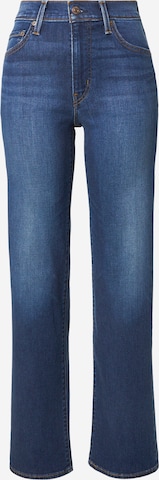 LEVI'S ® Jeans '723 HIGH RISE STRAIGHT' in Blau: Vorderseite