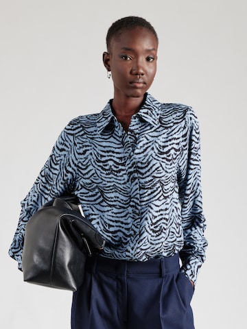 SCOTCH & SODA Halenka – modrá: přední strana