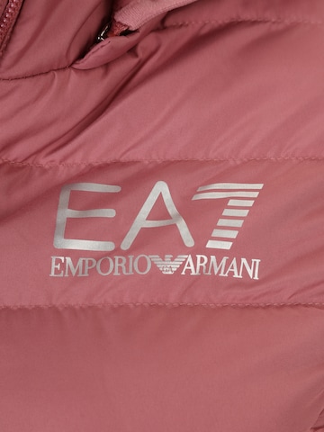 EA7 Emporio Armani Přechodná bunda 'GIUBBOTTO' – pink