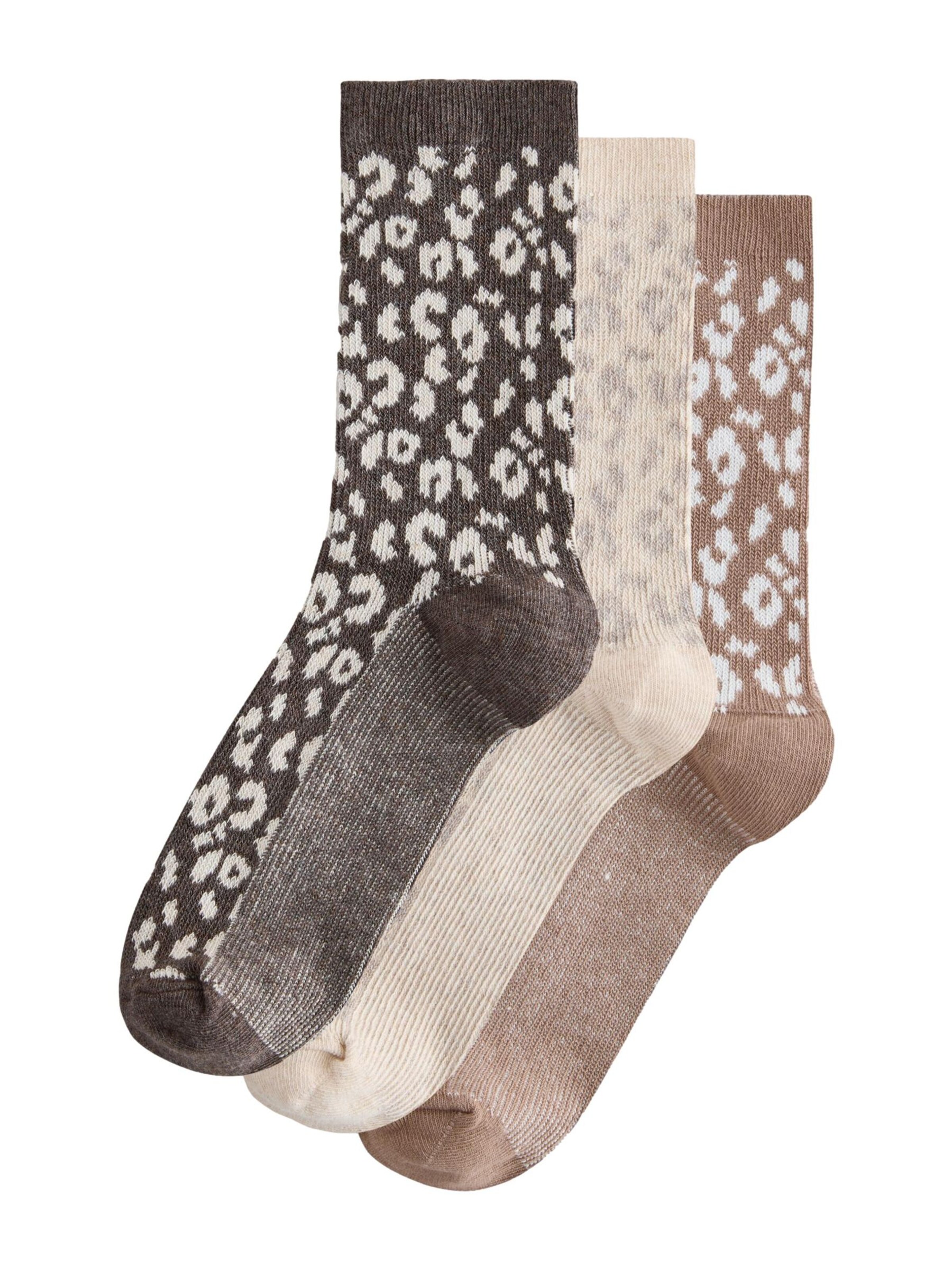 Next Sokken in Beige: voorkant