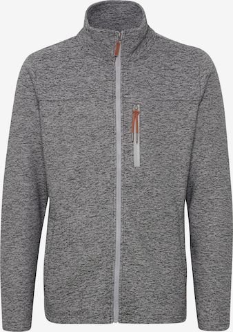 BLEND Sweatshirtjacke 'Pinti' in Grau: predná strana