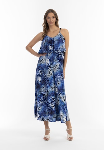 faina Summer dress in Blue