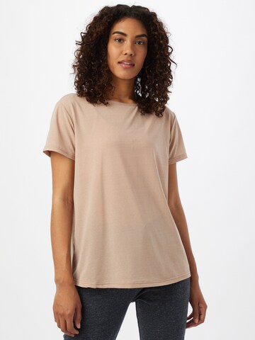 T-shirt fonctionnel 'LIZZY' Athlecia en rose : devant