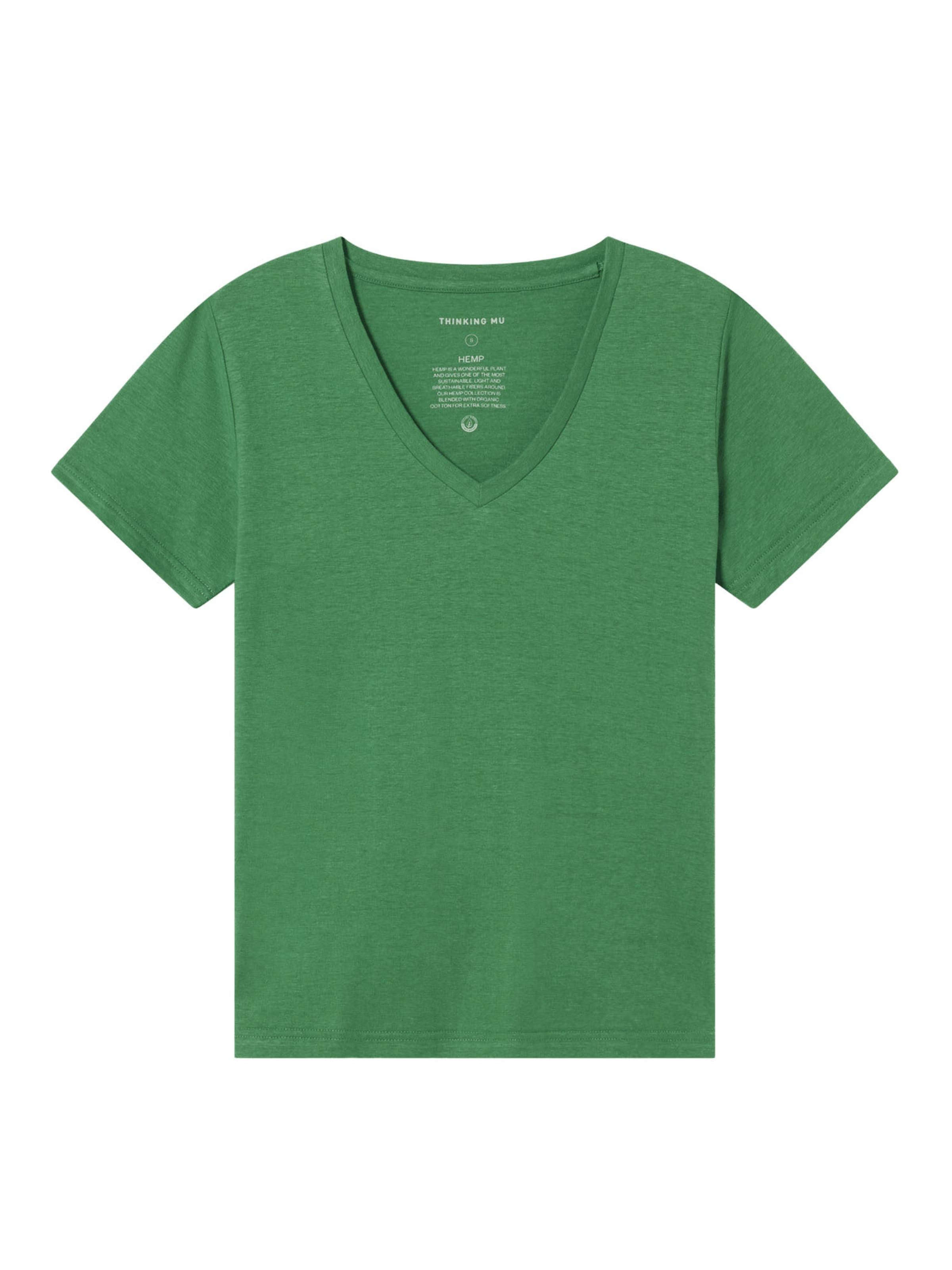 Thinking MU Shirt ' Regina ' in Green: front