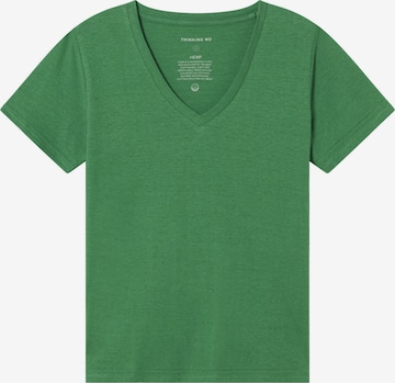 Thinking MU Shirt ' Regina ' in Green: front