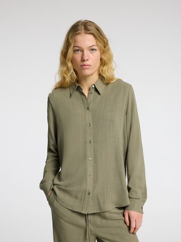 SELECTED FEMME Bluse 'SLFViva' in Grün: Vorderseite
