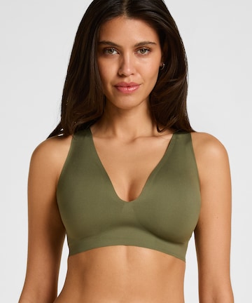 Hunkemöller Bustier Voedingsbh in Groen: voorkant