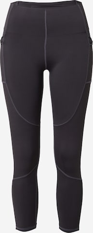 Skinny Pantalon de sport Superdry en noir : devant