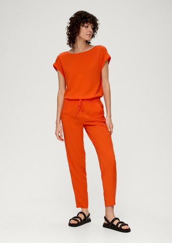 s.Oliver Loosefit Broek in Oranje