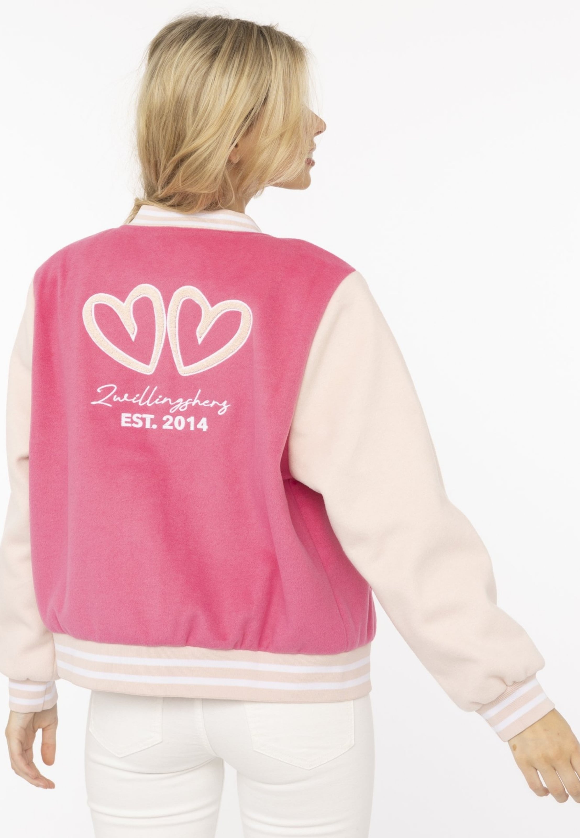 Veste de sport Zwillingsherz en rose