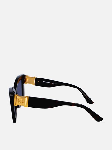 Lunettes de soleil Karl Lagerfeld en marron