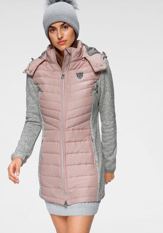 KangaROOS Between-Season Jacket in Pink: front