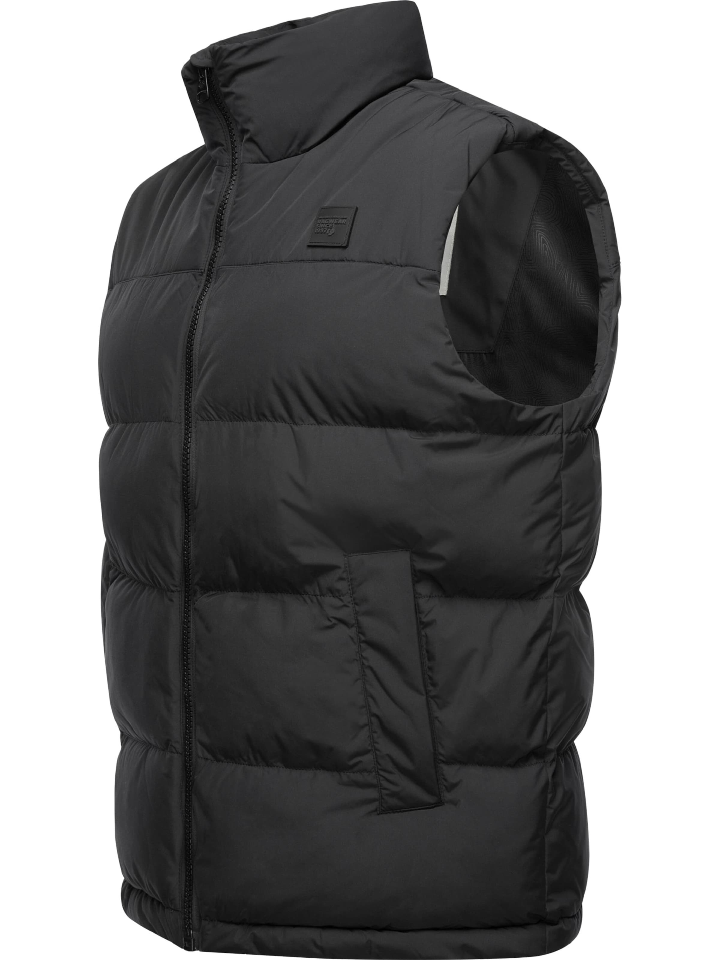 Ragwear Mellény 'Savan' - fekete