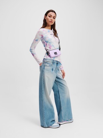 KARL LAGERFELD JEANS Koszulka w kolorze biały