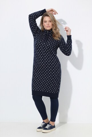 Ulla Popken Knit dress in Blue