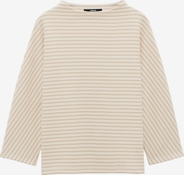 Sweat-shirt 'Ulola' Someday en beige : devant