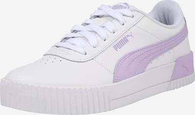 PUMA Sneaker low 'Carina' i lyselilla / hvid, Produktvisning