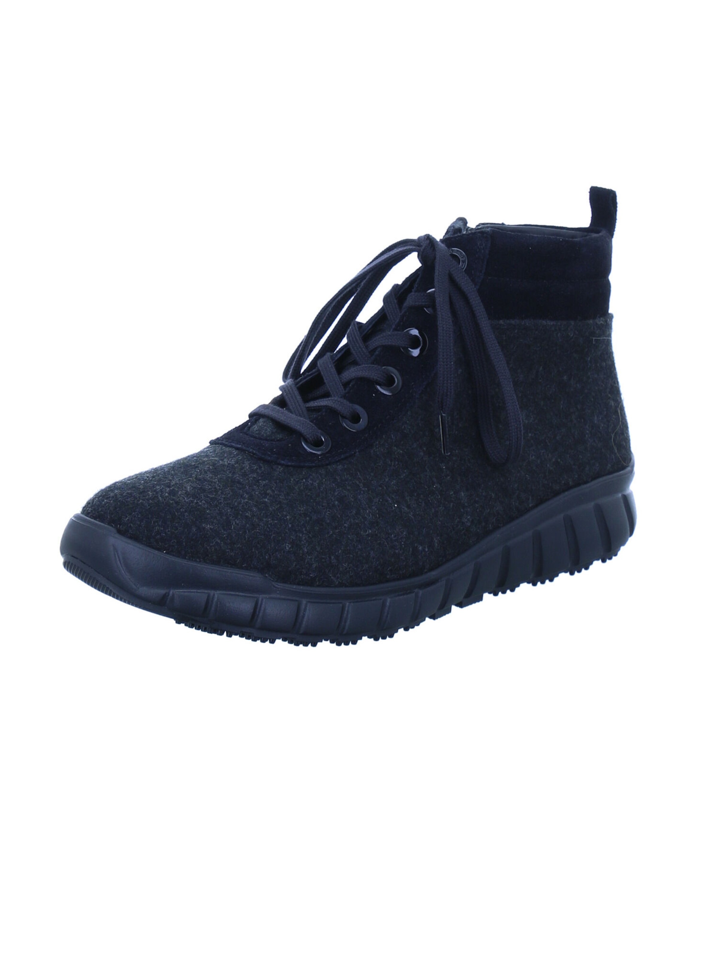 Ganter Veterlaarsjes 'EVO' in Zwart: voorkant