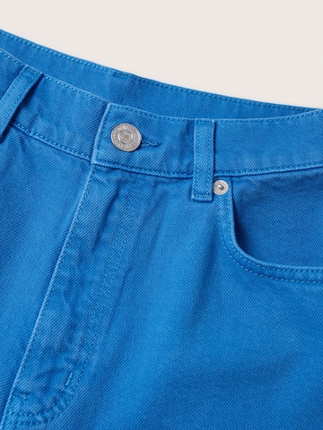 MANGO Tapered Jeans in Blau