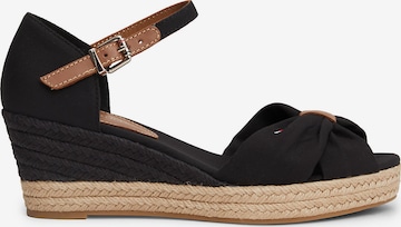 TOMMY HILFIGER Sandale in Schwarz