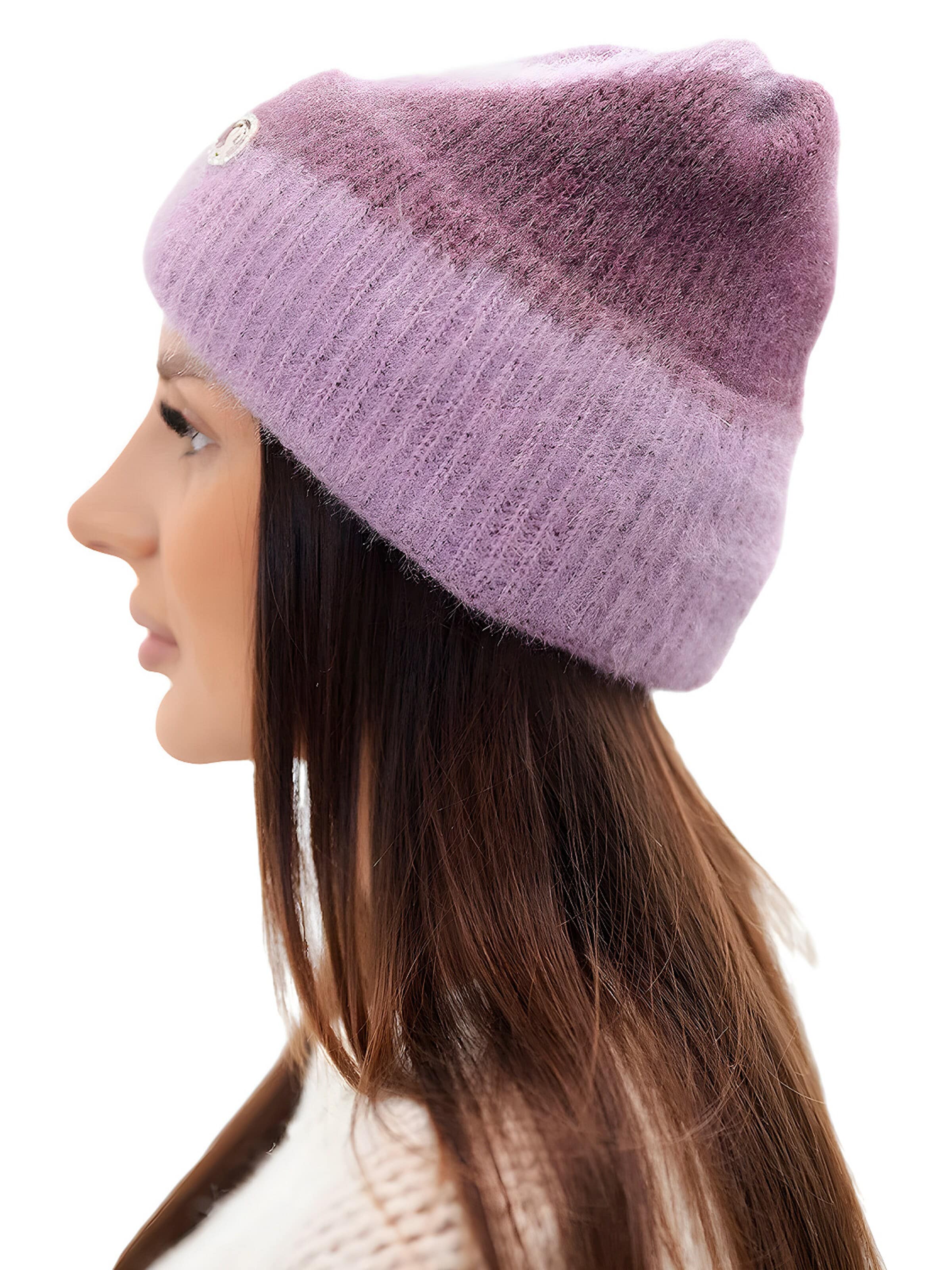 Lumera Beanie in Purple