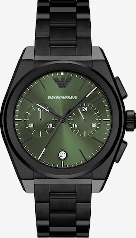 Emporio Armani Analog Watch in Black: front