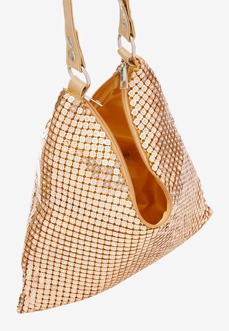 faina Schultertasche in Gold