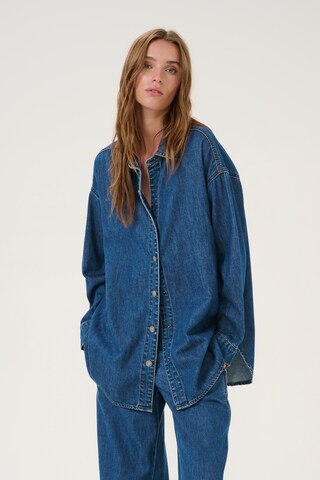 My Essential Wardrobe Blouse 'HilmaMW' in Blue: front