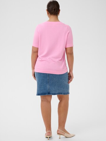 Pullover 'KCLizzy' di KAFFE CURVE in rosa