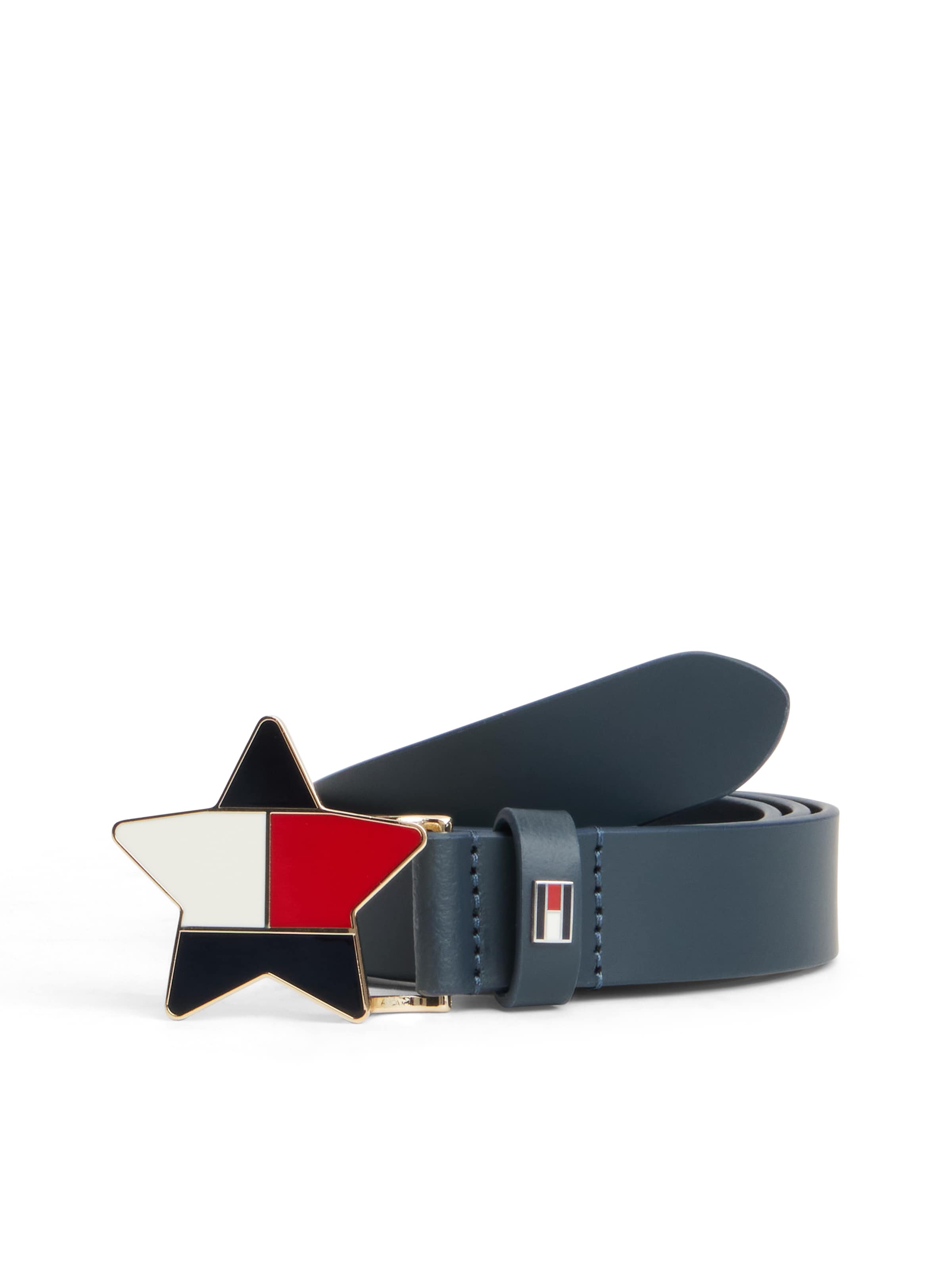 TOMMY HILFIGER - Cinturón en azul: frente