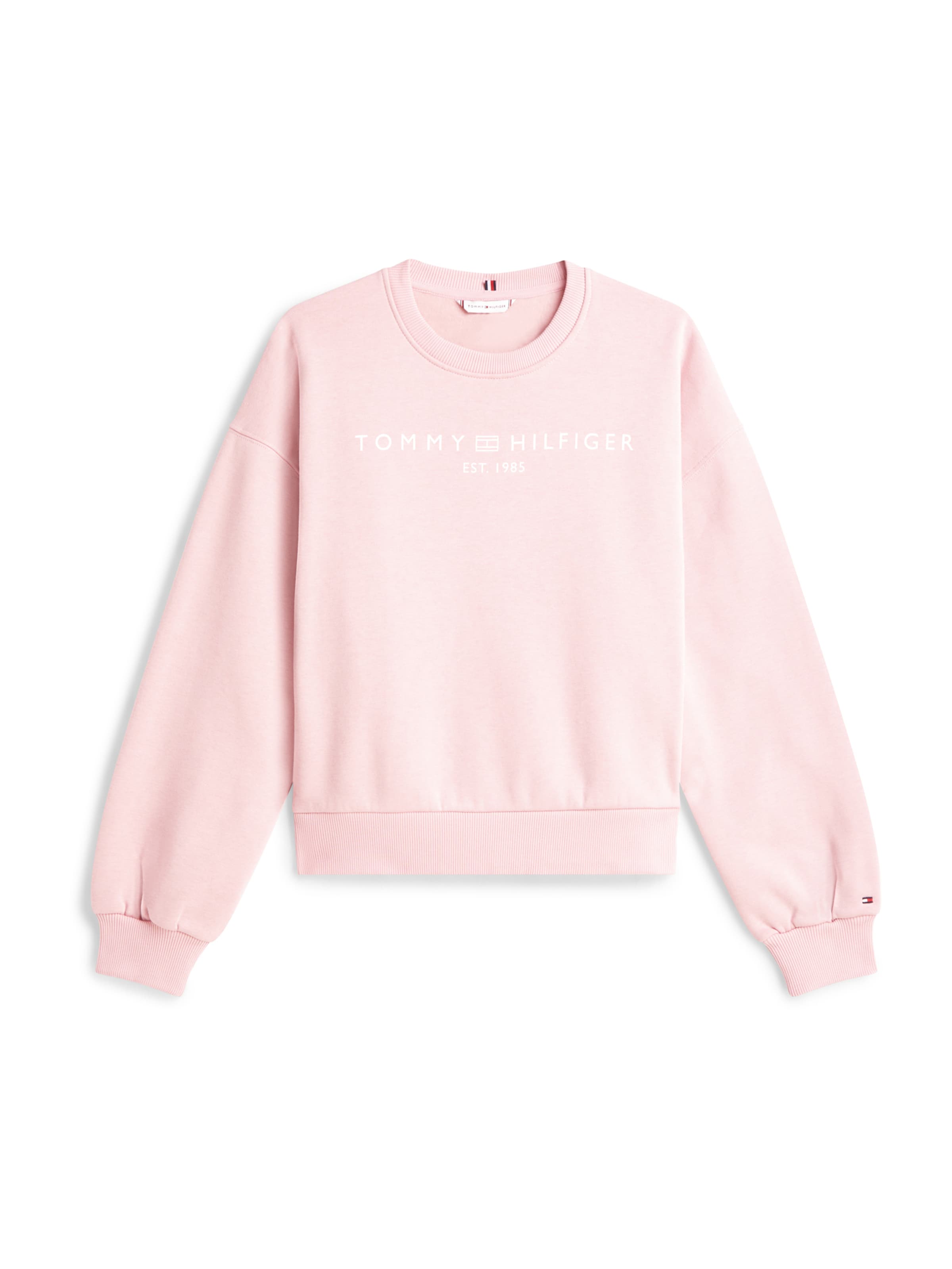 TOMMY HILFIGER Mikina – pink: přední strana