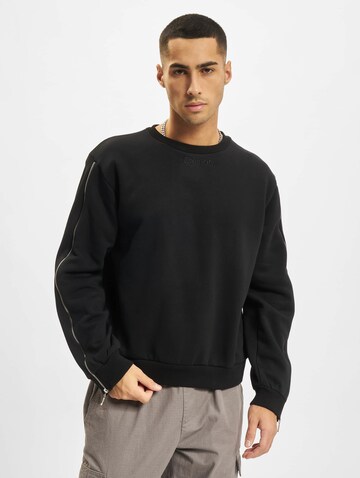 Thug Life Sweatshirt in Zwart: voorkant