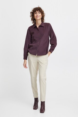 b.young Blouse 'dinia' in Lila