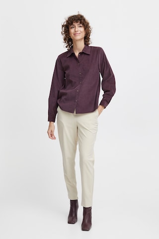 b.young Blouse 'dinia' in Purple