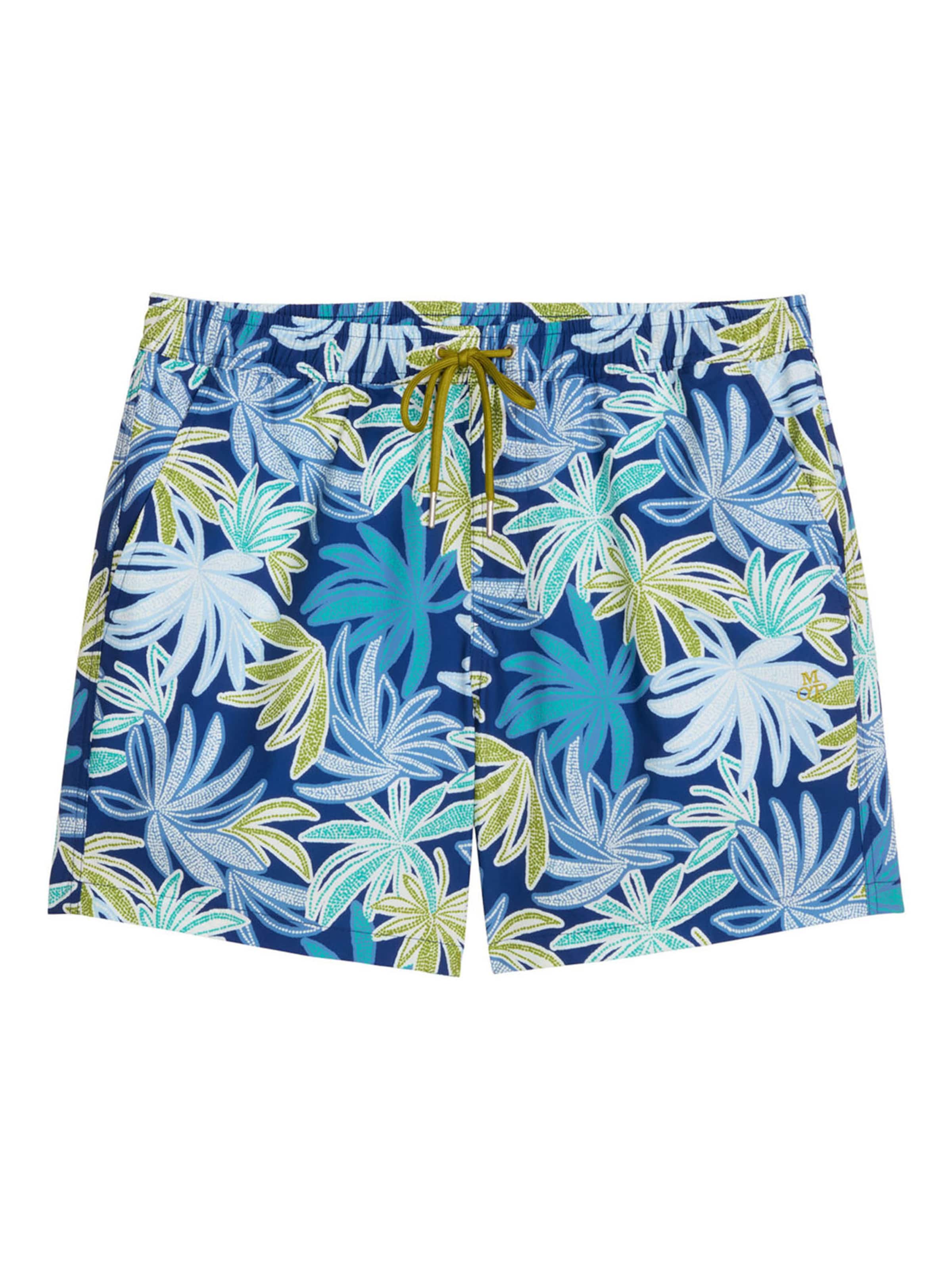 Shorts de bain ' Woven ' Marc O'Polo en bleu : devant