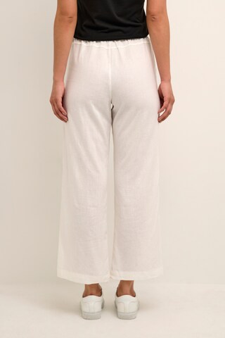 Cream Loose fit Pants 'Venta' in White