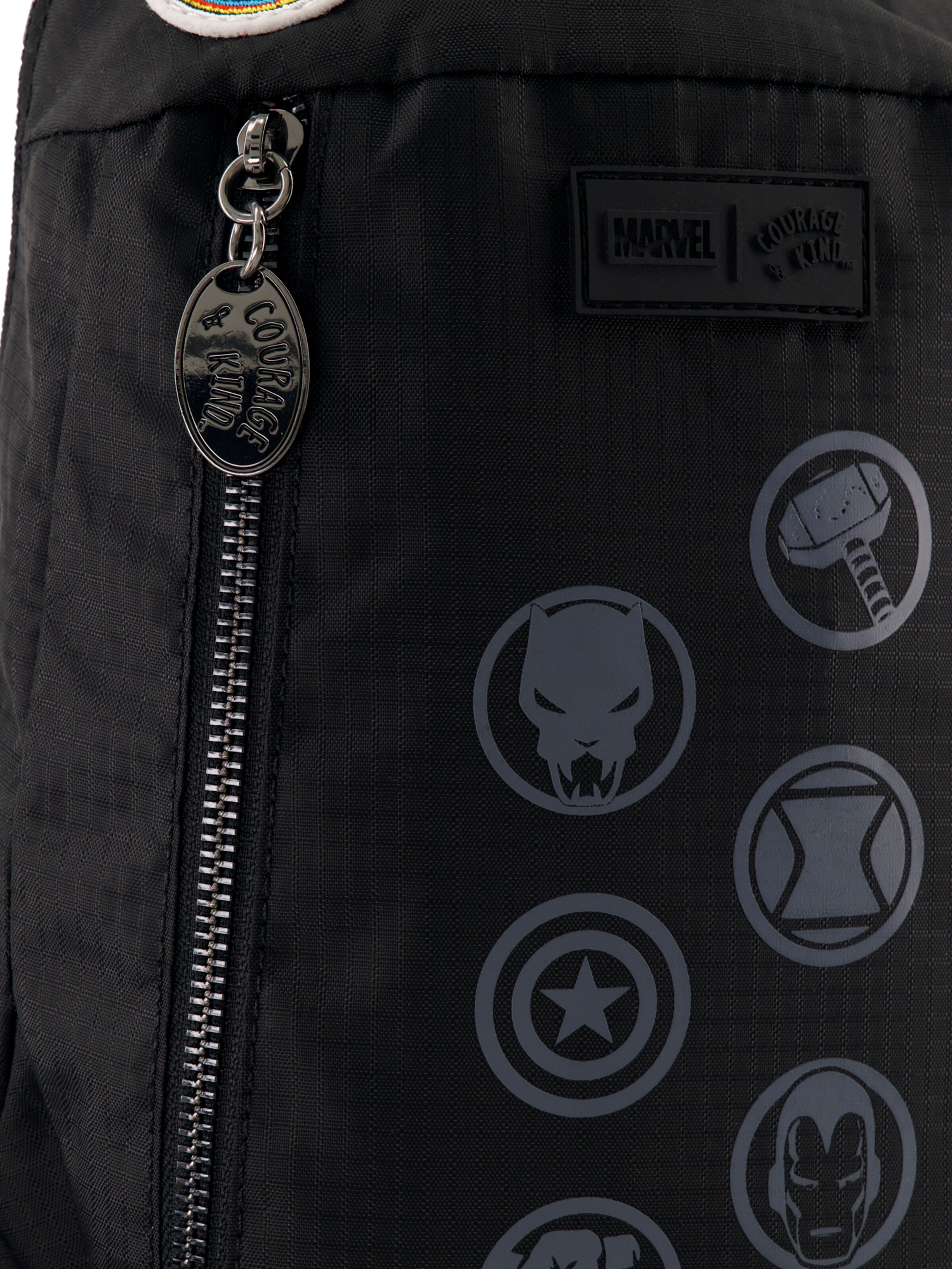 DISNEY Torba 'Marvel Avengers' | črna barva